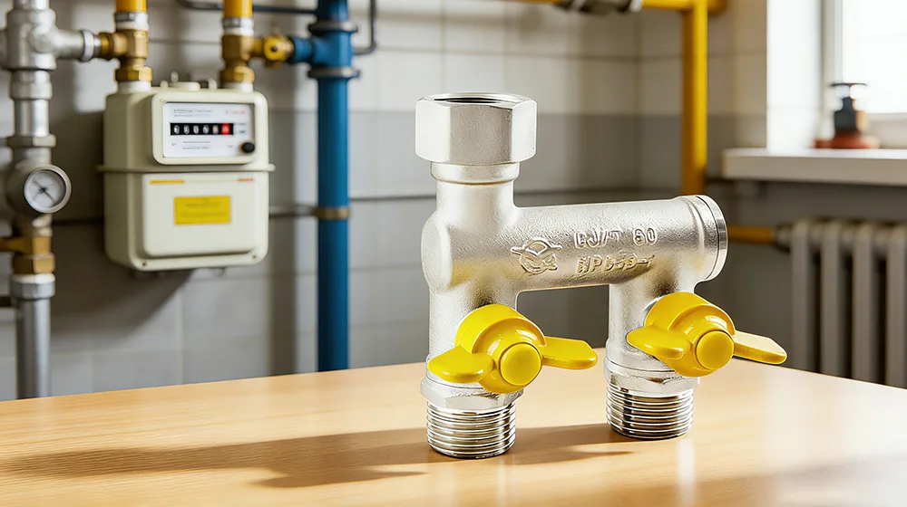 A háromutas gázszelep alkalmazása és működési elve.