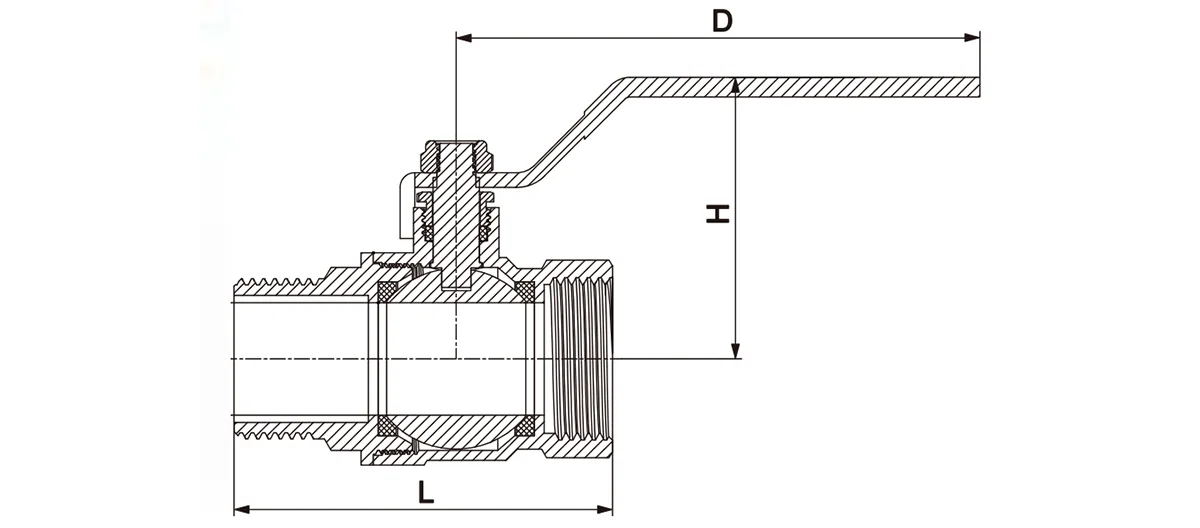 Male Female Thread Ball Valve