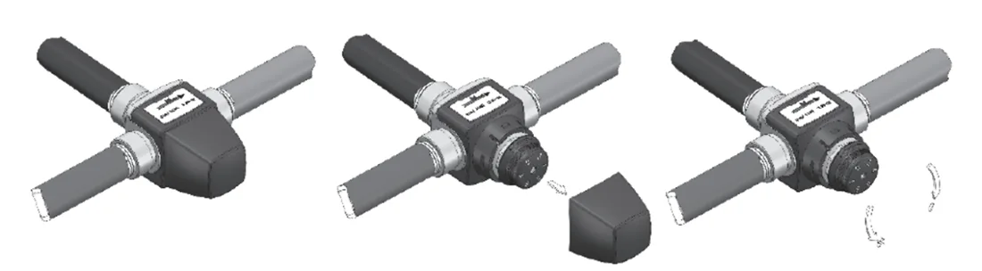 Thermostatic Mixing Valve With Side Water Outlet