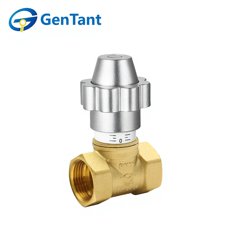 Mágneses zárható áramlásszabályozó gömbszelep